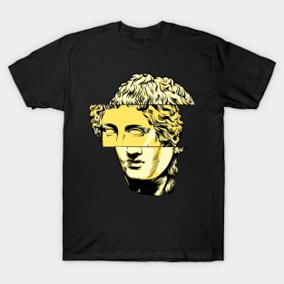 Italian Renaissance sliced Face - renaissance era art T-Shirt